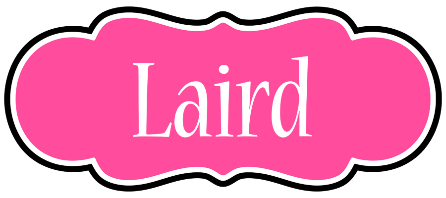Laird invitation logo