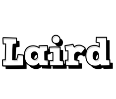 Laird snowing logo