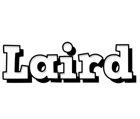 Laird snowing logo