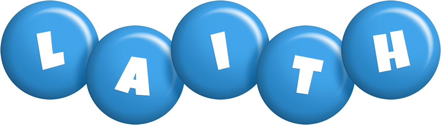 Laith candy-blue logo