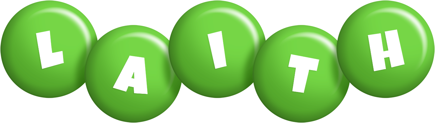 Laith candy-green logo