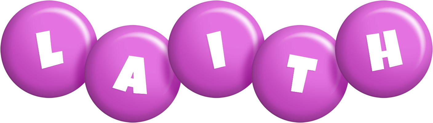 Laith candy-purple logo