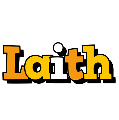 Laith cartoon logo