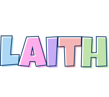 Laith pastel logo