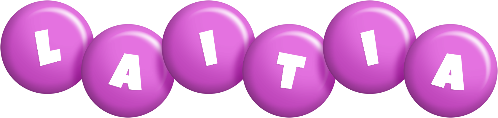 Laitia candy-purple logo