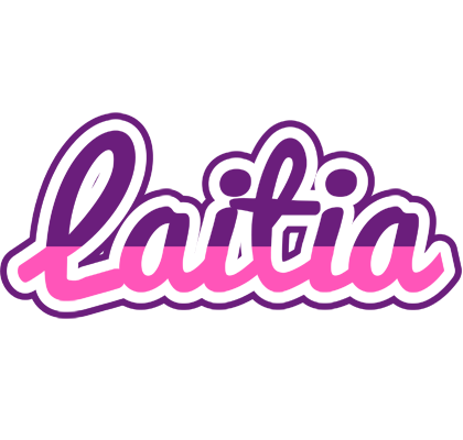 Laitia cheerful logo