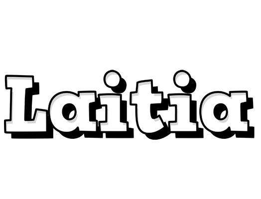 Laitia snowing logo