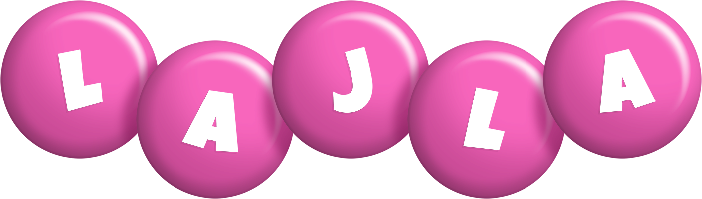 Lajla candy-pink logo