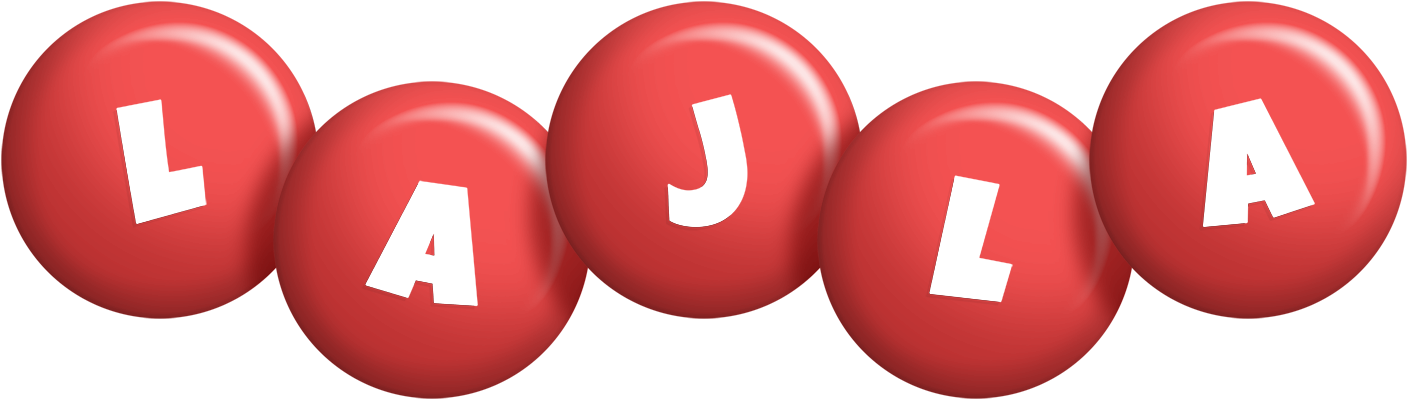 Lajla candy-red logo