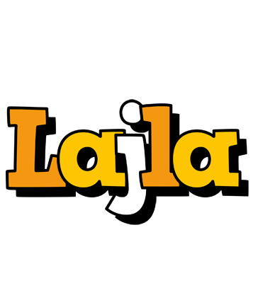 Lajla cartoon logo