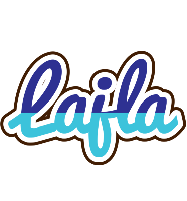Lajla raining logo