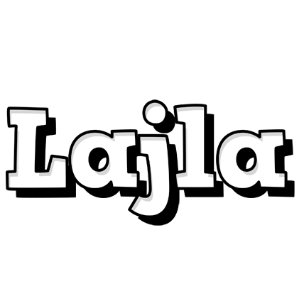 Lajla snowing logo