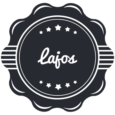Lajos badge logo