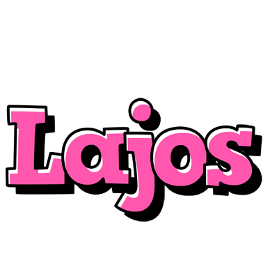 Lajos girlish logo