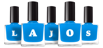 Lajos glossy logo