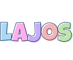 Lajos pastel logo