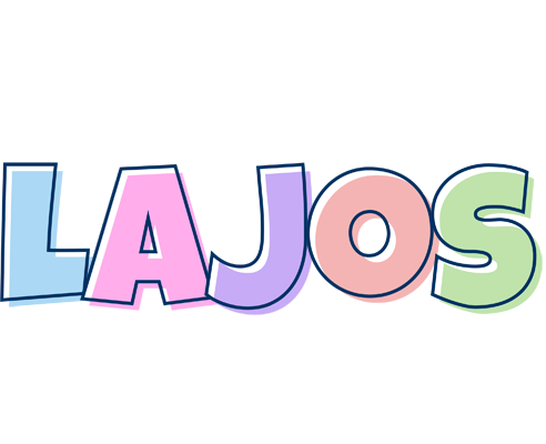 Lajos pastel logo