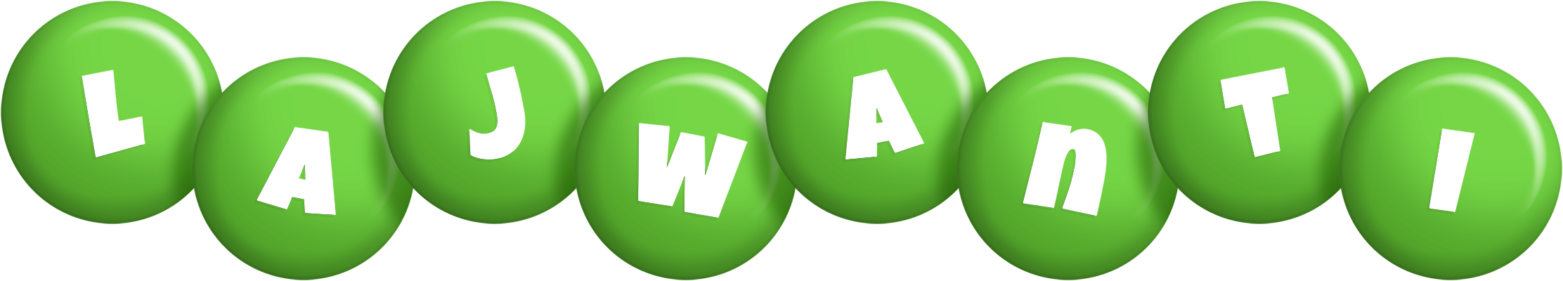 Lajwanti candy-green logo