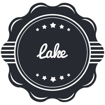 Lake badge logo