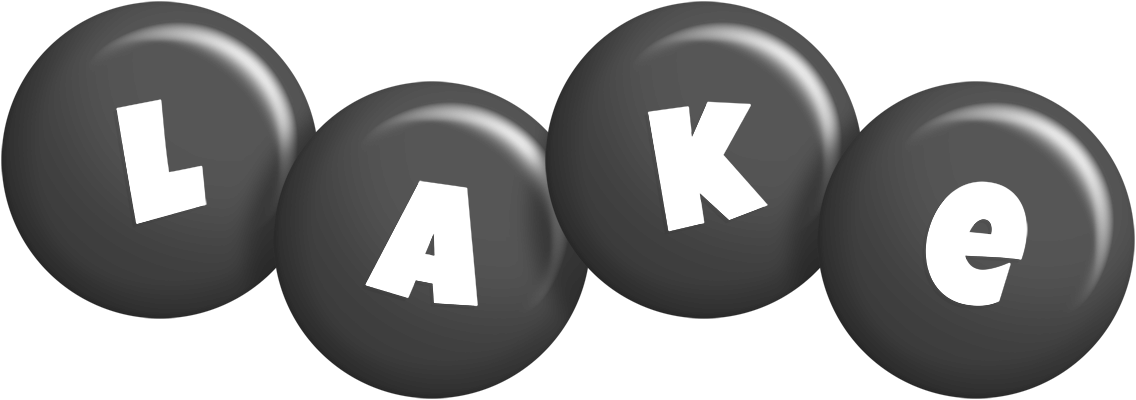 Lake candy-black logo