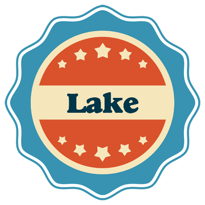 Lake labels logo