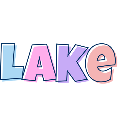 Lake pastel logo