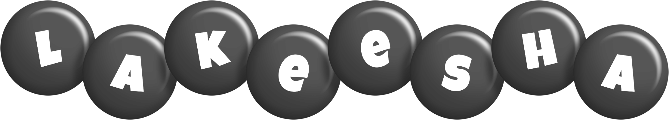 Lakeesha candy-black logo