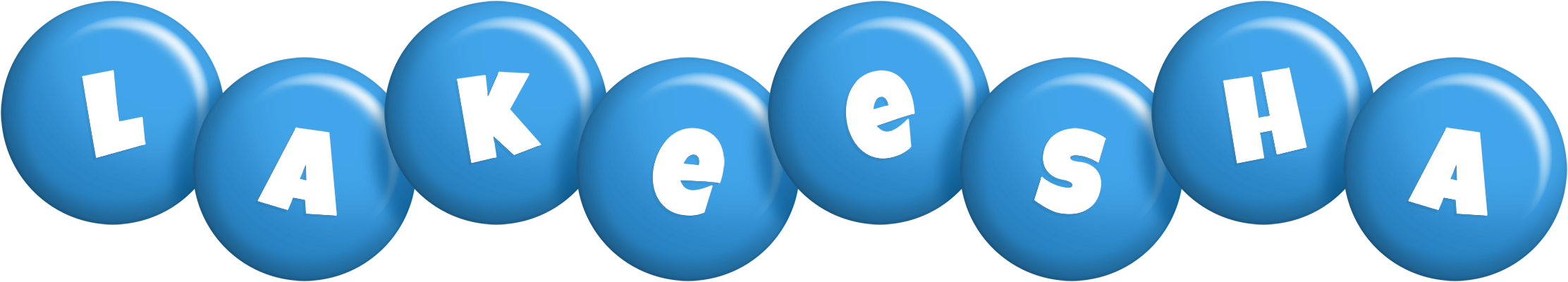 Lakeesha candy-blue logo