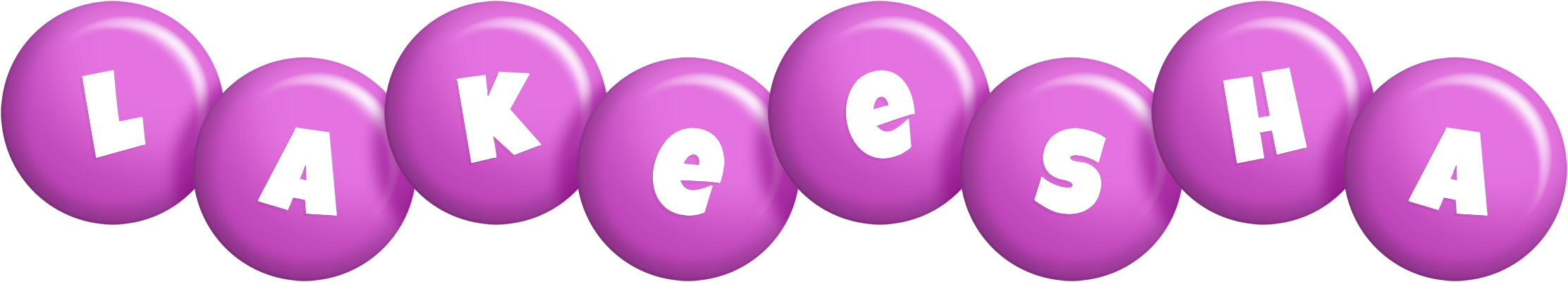 Lakeesha candy-purple logo