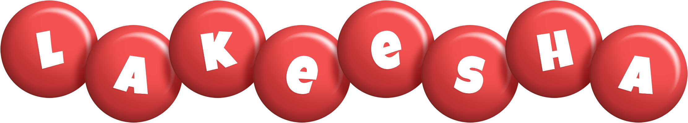 Lakeesha candy-red logo