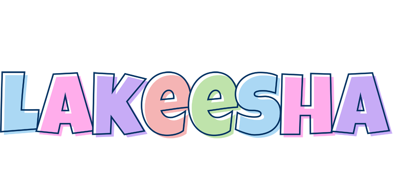 Lakeesha pastel logo