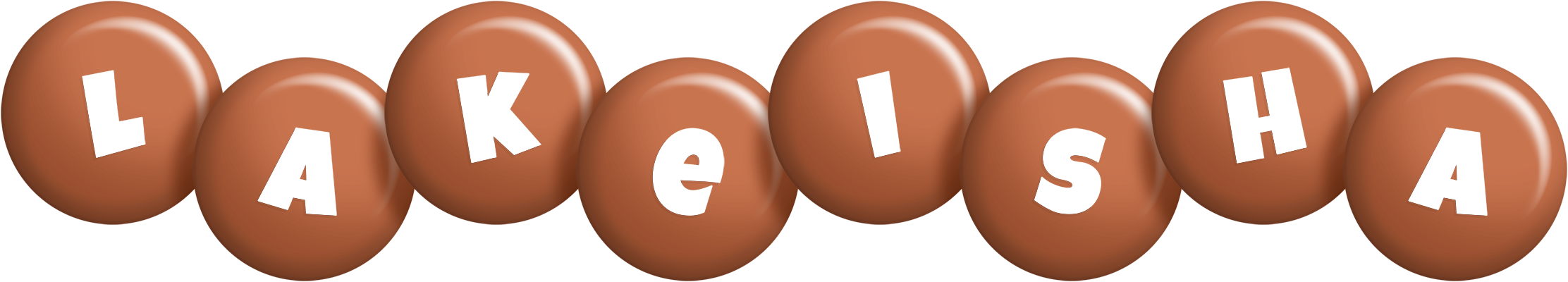Lakeisha candy-brown logo