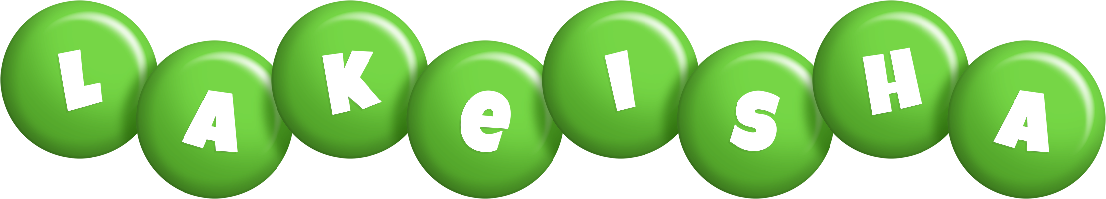 Lakeisha candy-green logo