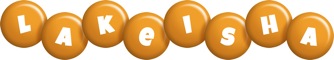 Lakeisha candy-orange logo