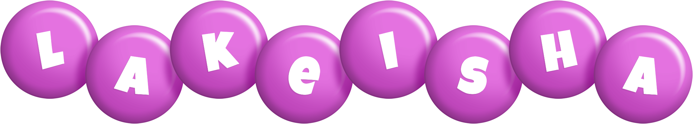 Lakeisha candy-purple logo
