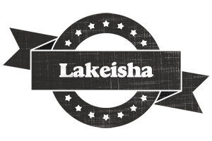 Lakeisha grunge logo
