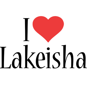Lakeisha i-love logo
