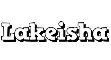 Lakeisha snowing logo