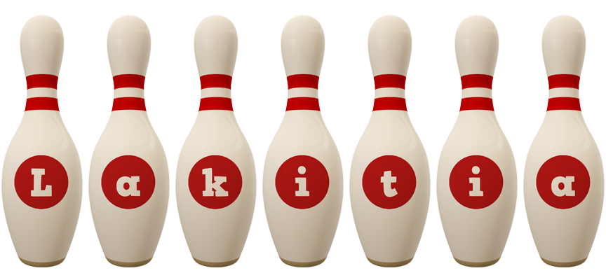 Lakitia bowling-pin logo