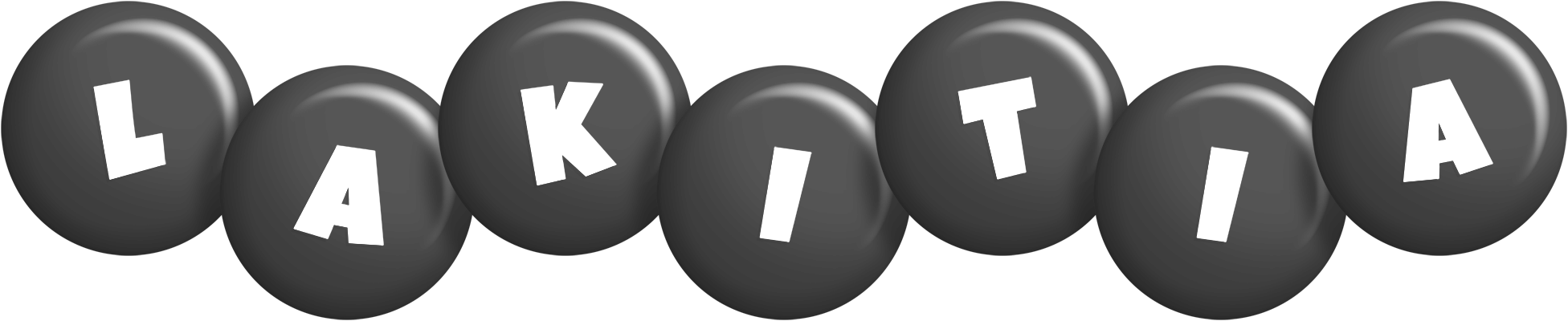 Lakitia candy-black logo