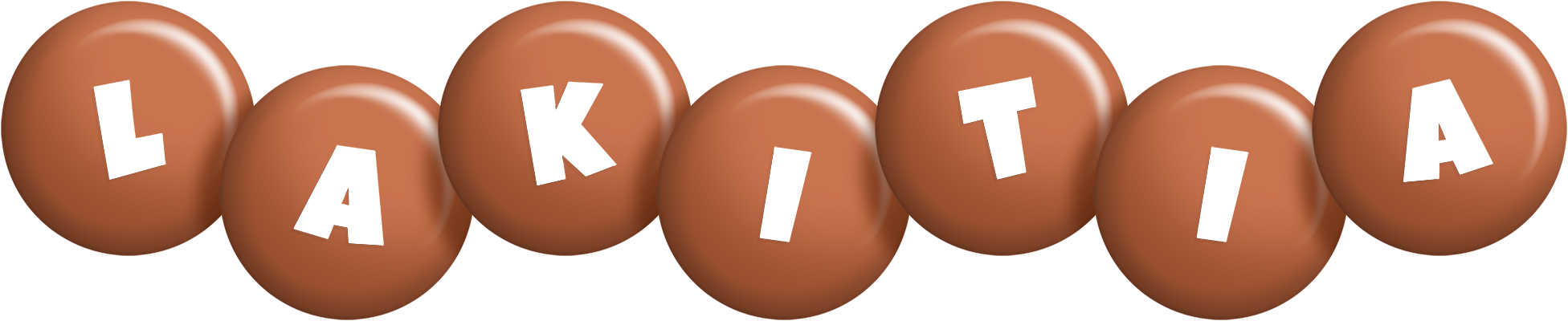 Lakitia candy-brown logo
