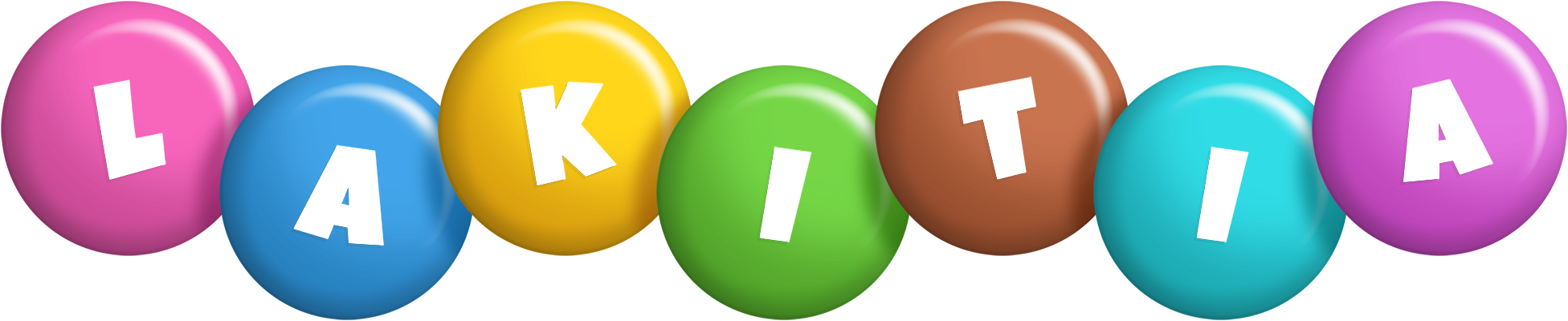 Lakitia candy logo