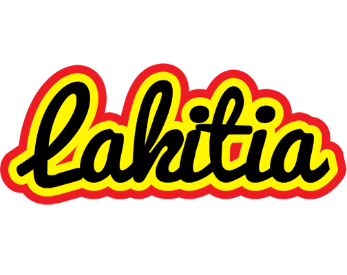 Lakitia flaming logo