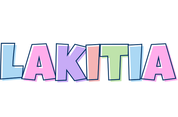 Lakitia pastel logo