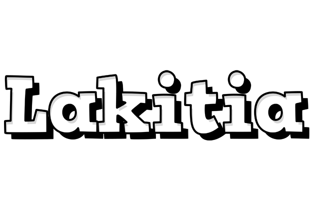 Lakitia snowing logo