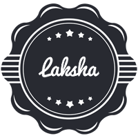 Laksha badge logo