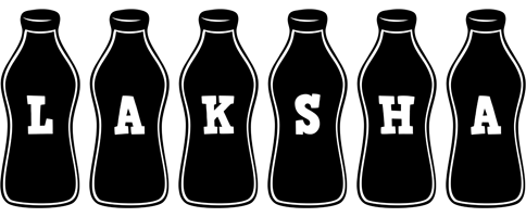 Laksha bottle logo