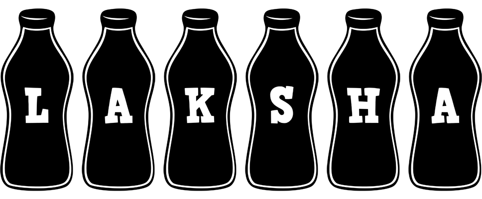 Laksha bottle logo