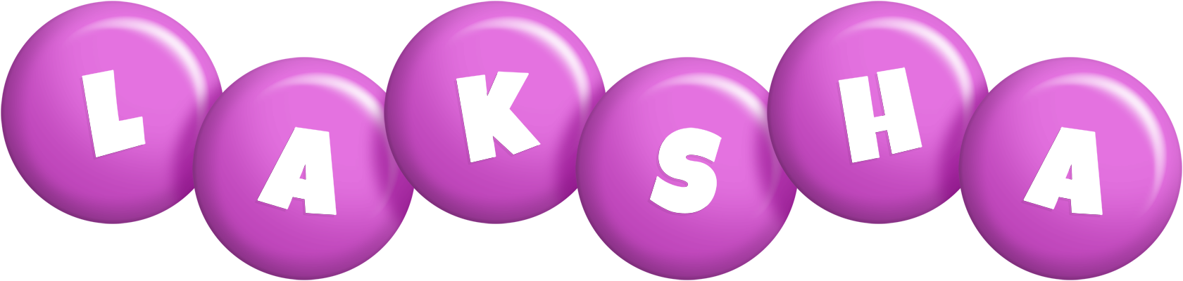 Laksha candy-purple logo