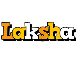 Laksha cartoon logo